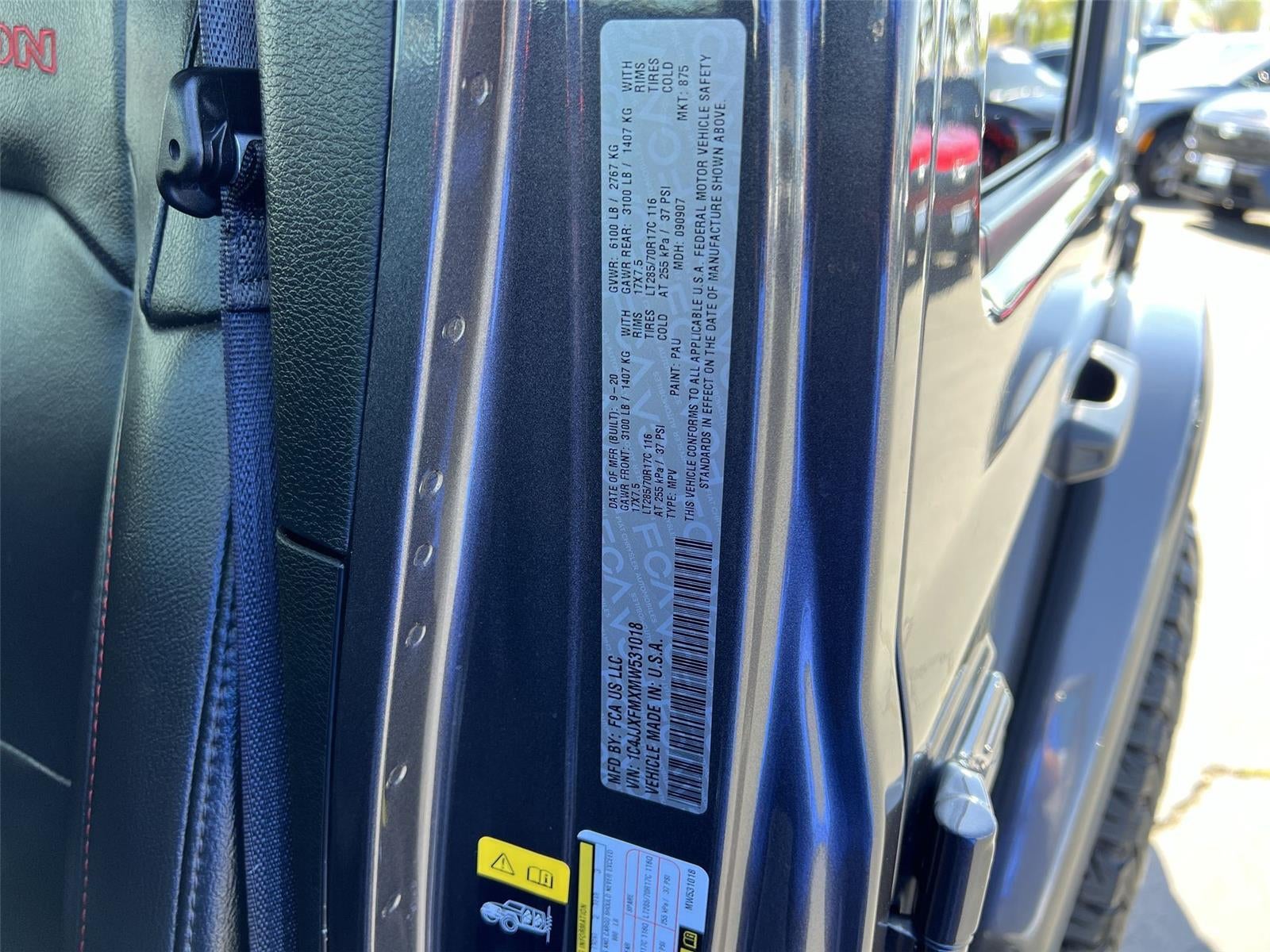 2021 Jeep Wrangler Unlimited Rubicon 4x4