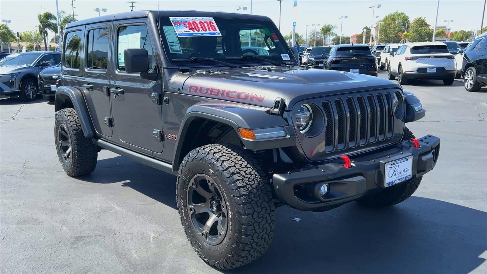 2021 Jeep Wrangler Unlimited Rubicon 4x4