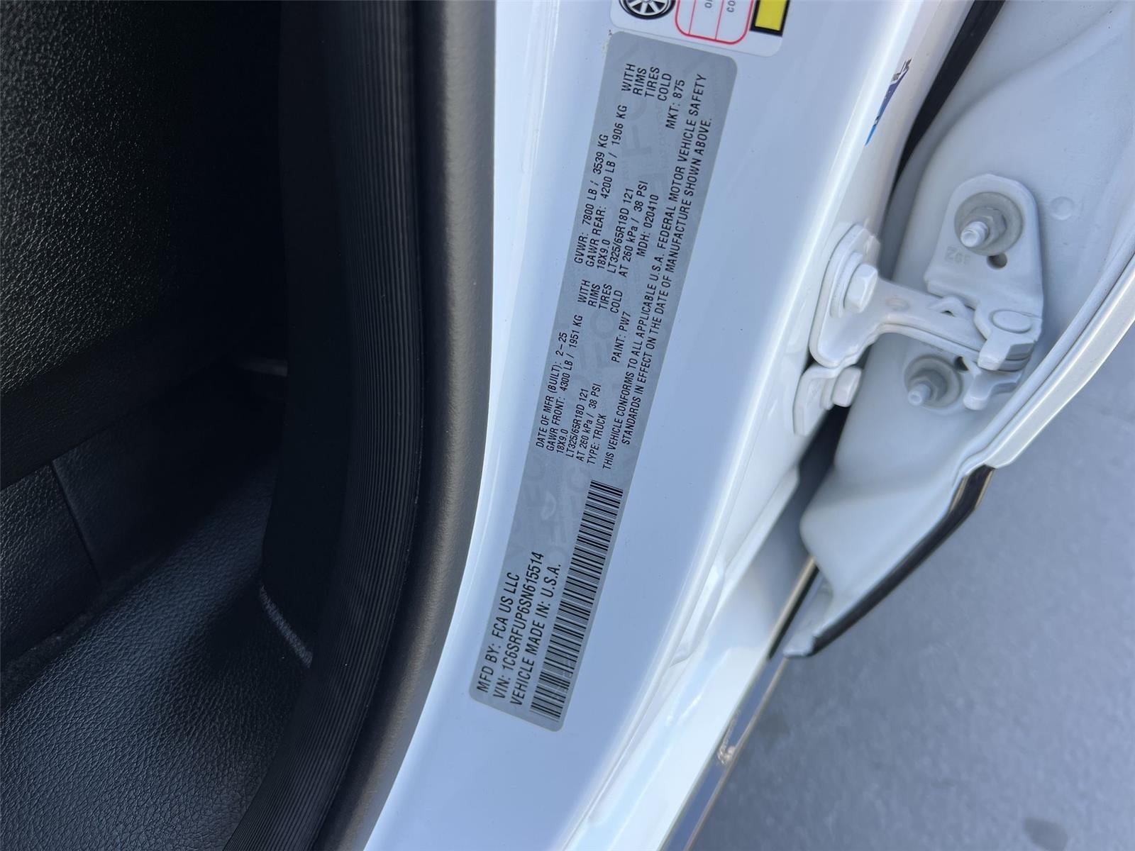 2025 RAM 1500 RHO