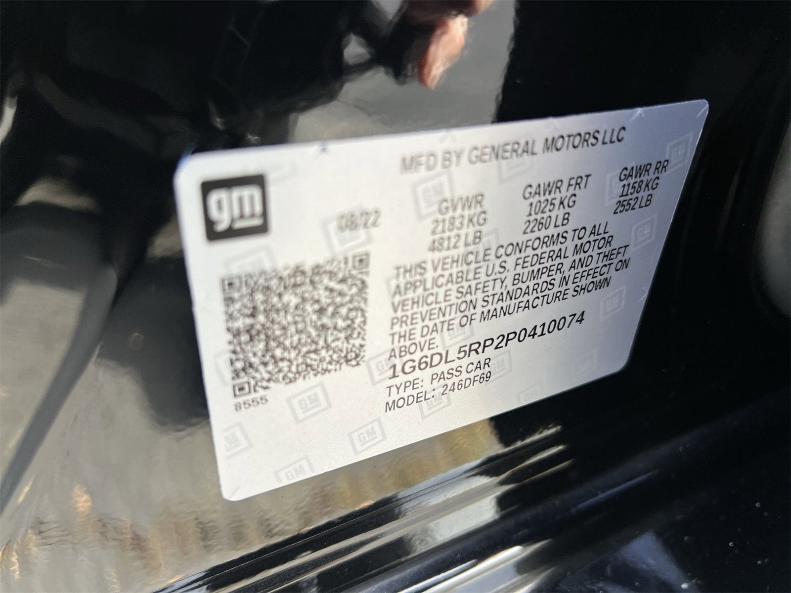 2023 Cadillac CT4-V V-Series Blackwing