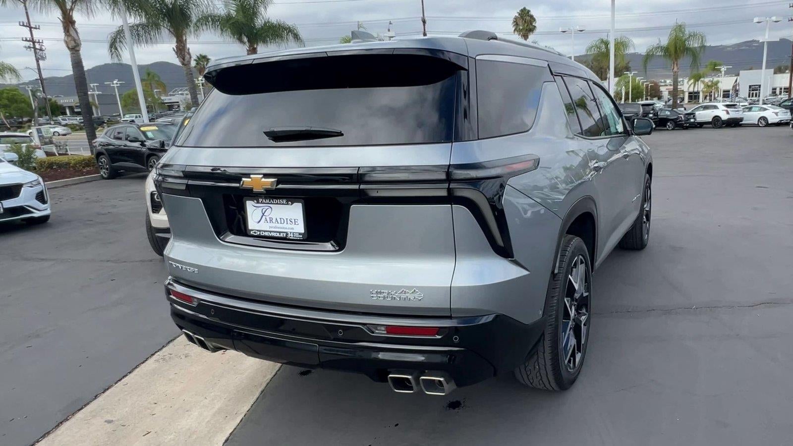 2025 Chevrolet Traverse High Country