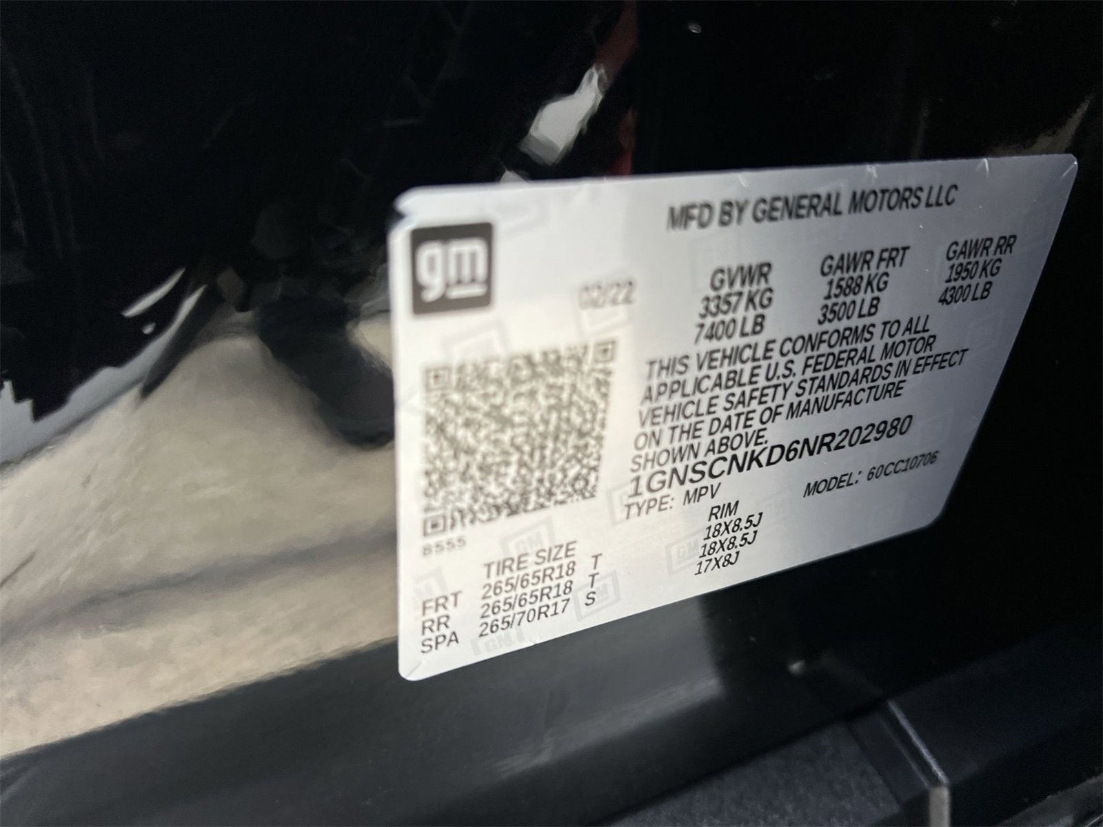 2022 Chevrolet Tahoe LT