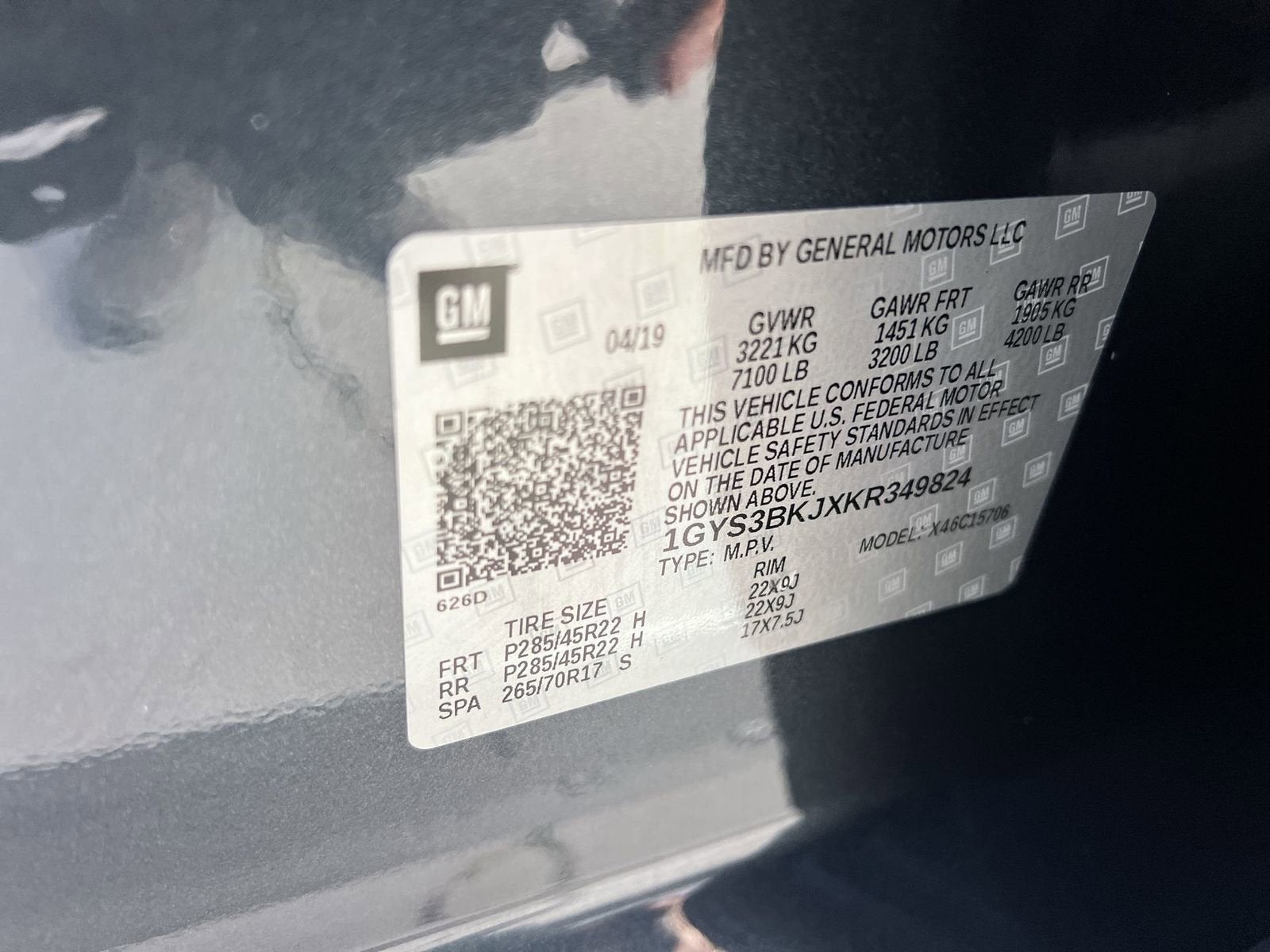 2019 Cadillac Escalade Luxury