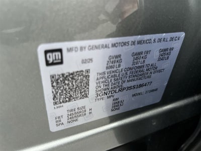 2025 Chevrolet Equinox EV LT