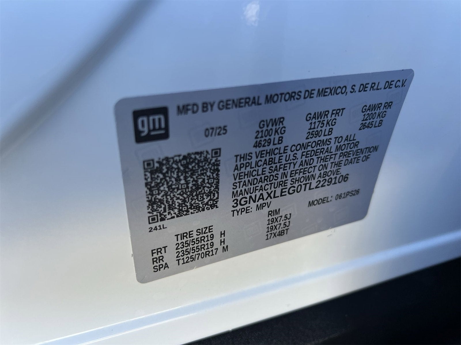 2026 Chevrolet Equinox RS