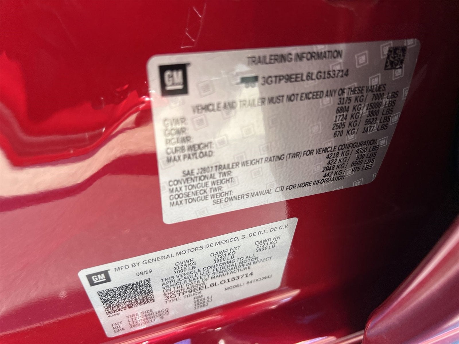 2020 GMC Sierra 1500 AT4