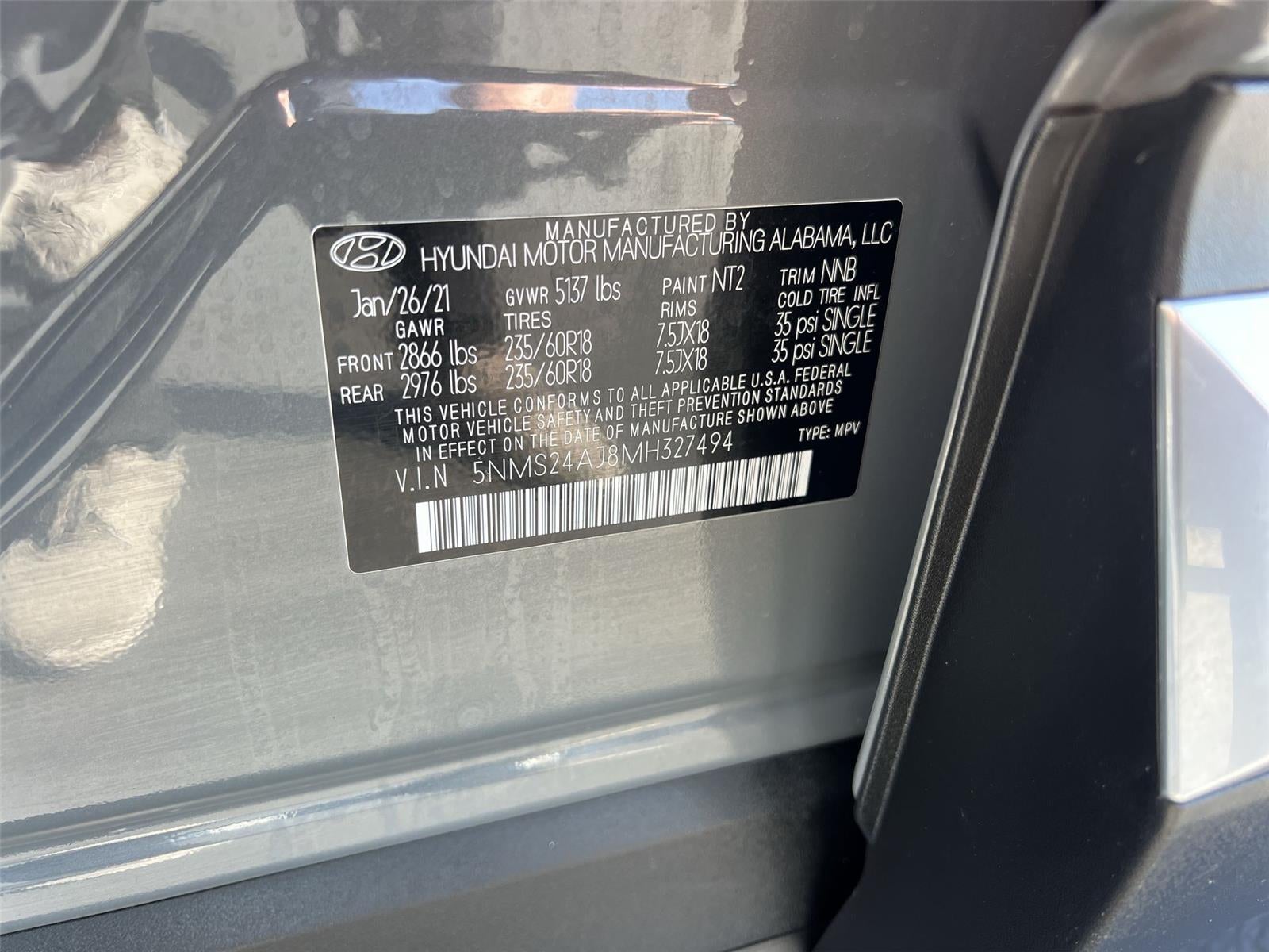 2021 Hyundai Santa Fe SEL