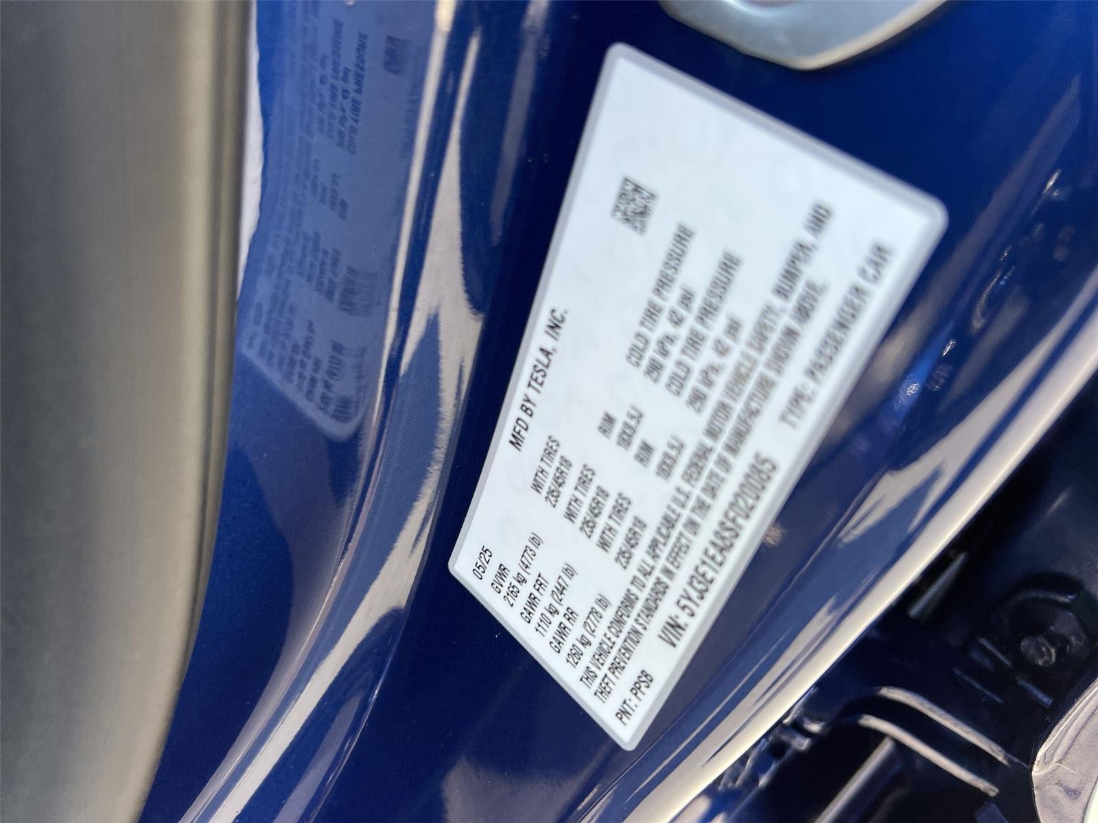 2025 Tesla Model 3 Long Range
