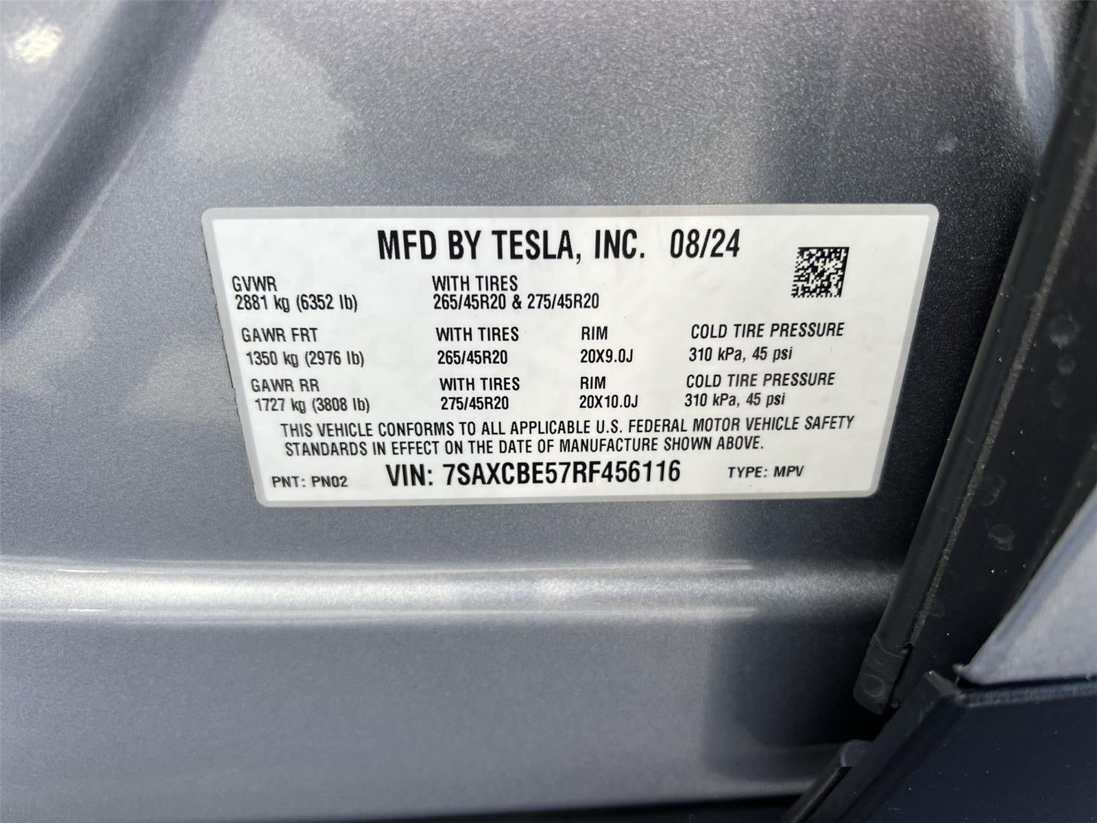 2024 Tesla Model X 4DR AWD LONG RA