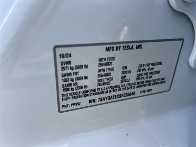 2025 Tesla Model Y Long Range