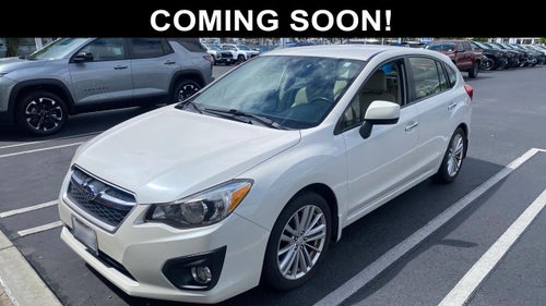 2012 Subaru Impreza Wagon 2.0i Limited