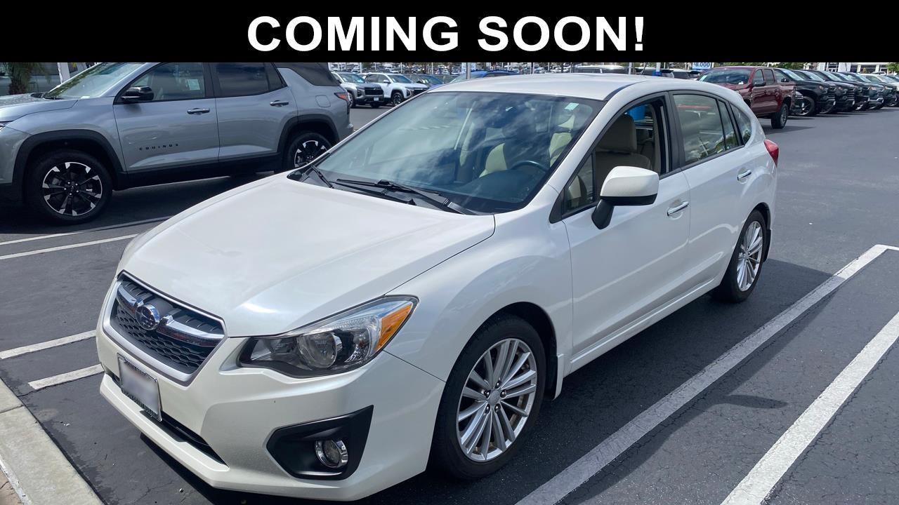 2012 Subaru Impreza Wagon 2.0i Limited