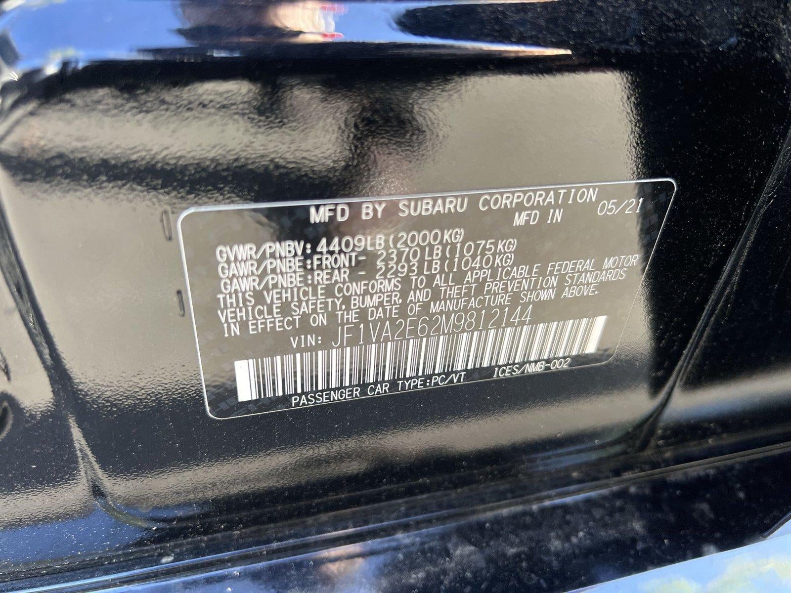 2021 Subaru WRX STI STI