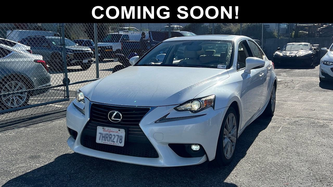 2015 Lexus IS 250 Crafted Line