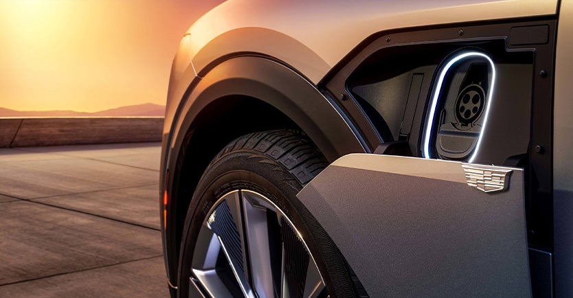 Cadillac Lyriq front wheel view